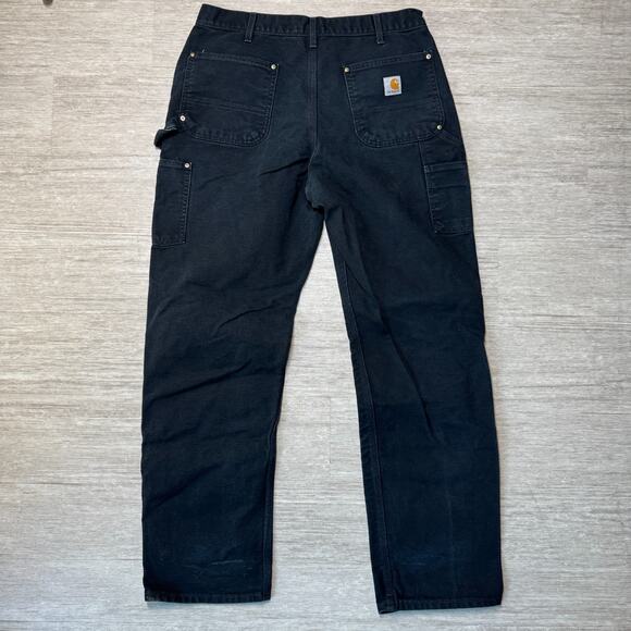 Carhartt Black Double Knee Pants - Picture 2 of 7
